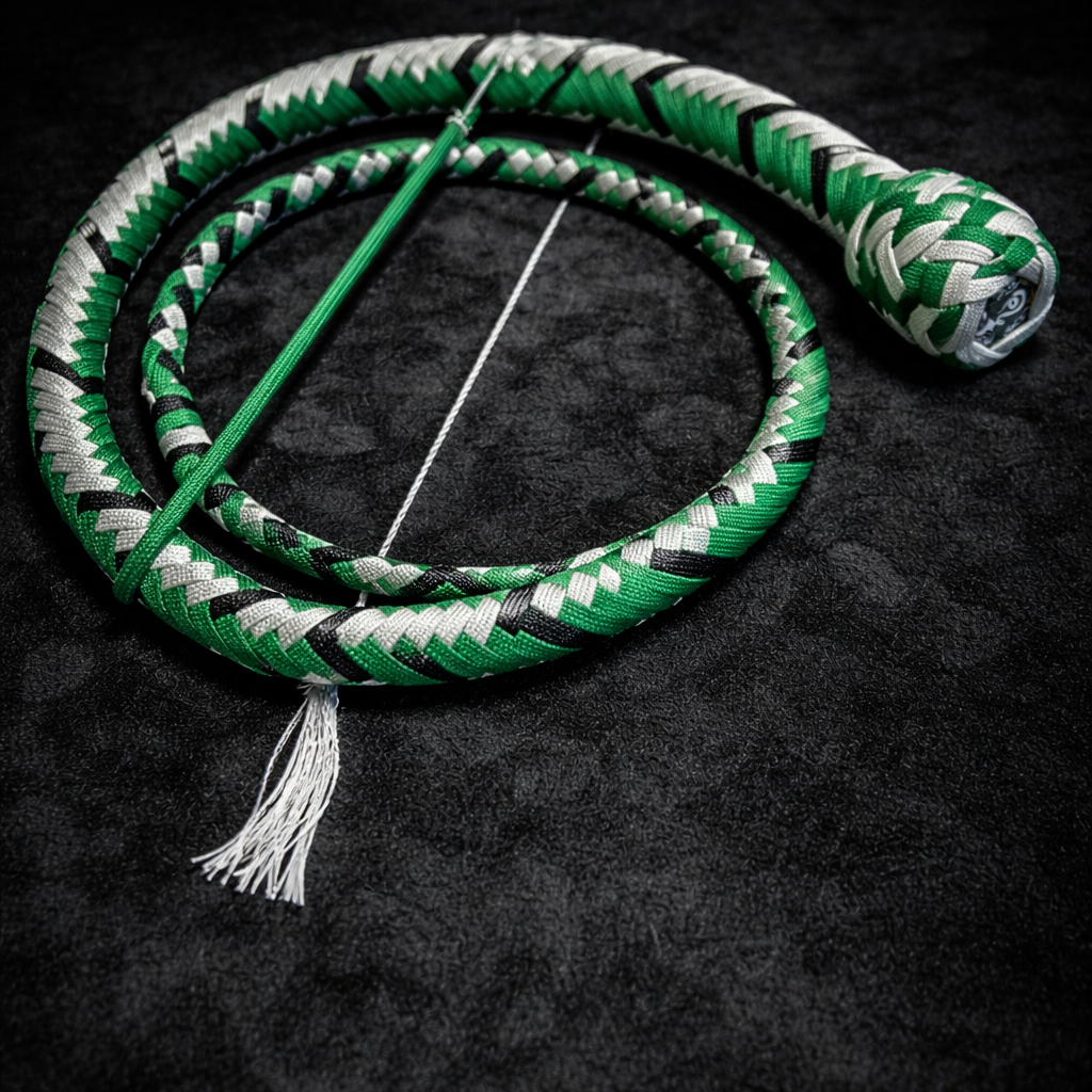 Fouet snakewhip aux couleurs de la maison Serpentard